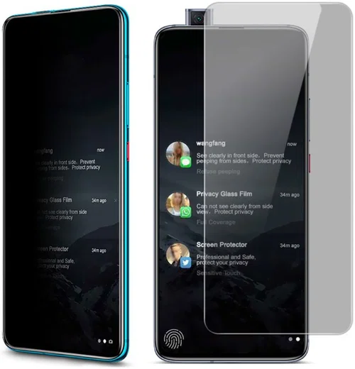 Imak Anti-Peep Privacy Xiaomi Poco F2 Pro Tempered Glass afbeelding 1