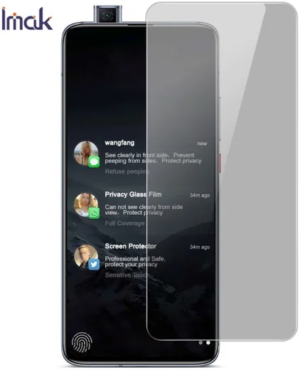 Imak Anti-Peep Privacy Xiaomi Poco F2 Pro Tempered Glass afbeelding 4