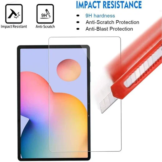 Samsung Galaxy Tab S7 Plus Screenprotector Arc Edge Tempered Glass afbeelding 5
