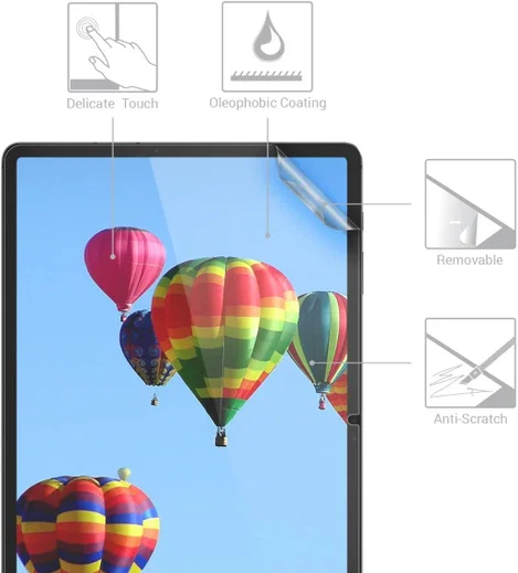 Samsung Galaxy Tab S7/Tab S8 Screen Protector Clear LCD Display Folie afbeelding 2