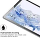 Samsung Galaxy Tab S7/Tab S8 Screen Protector Clear LCD Display Folie afbeelding 3