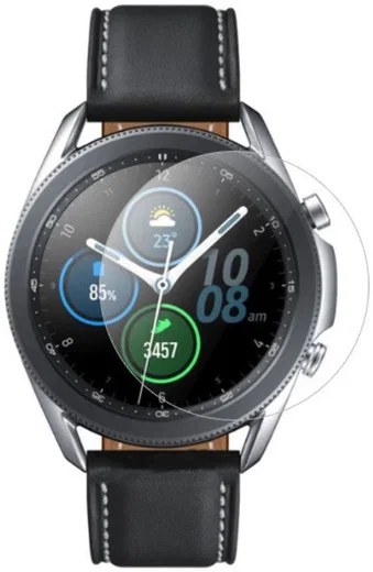 Samsung Galaxy Watch 3 45MM Screenprotector 3-Pack Tempered Glass afbeelding 1
