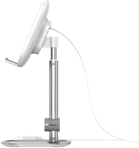 Baseus Universele Bureau Houder Met Draadloos Opladen Functie Zilver afbeelding 3