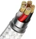 Baseus Zinc Magnetische 3 in 1 Fast Charging Data Kabel 3A Wit afbeelding 3