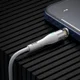 Baseus Zinc Magnetische 3 in 1 Fast Charging Data Kabel 3A Wit afbeelding 7