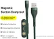 Baseus Zinc Magnetische 3-in-1 Fast Charging Kabel 3A 1 Meter Groen afbeelding 10
