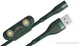Baseus Zinc Magnetische 3-in-1 Fast Charging Kabel 5A 1 Meter Groen afbeelding 3