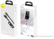 Baseus Zinc Magnetische 3 in 1 Fast Charging Data Kabel 5A Zwart afbeelding 12