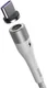 Baseus Zinc Magnetische USB-C 5A Fast Charging Data Kabel Wit afbeelding 2