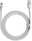 Baseus Zinc Magnetische Micro-USB 2.1A Fast Charging Data Kabel Wit afbeelding 2