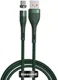 Baseus Zinc Magnetische Micro-USB 2.1A Fast Charging Data Kabel Groen afbeelding 1