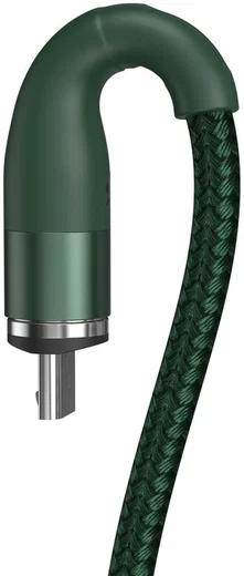 Baseus Zinc Magnetische Micro-USB 2.1A Fast Charging Data Kabel Groen afbeelding 5