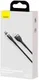 Baseus Zinc Magnetische Micro-USB 2.1A Fast Charging Data Kabel Zwart afbeelding 3