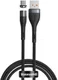 Baseus Zinc Magnetische Micro-USB 2.1A Fast Charging Data Kabel Zwart afbeelding 1