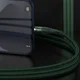 Baseus Zinc Magnetische 2.4A Fast Charge iPhone Kabel 1M Groen afbeelding 3