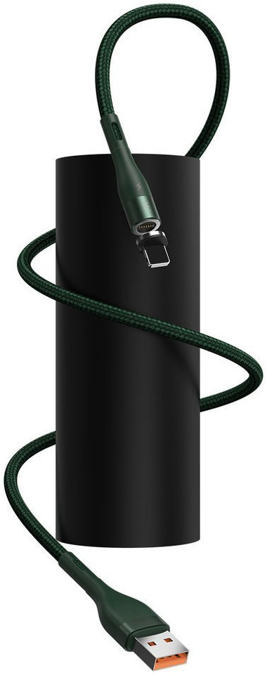 Baseus Zinc Magnetische 2.4A Fast Charge iPhone Kabel 1M Groen afbeelding 4