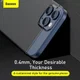 Baseus Wing Apple iPhone 12 Mini Hoesje Dun TPU Groen afbeelding 9