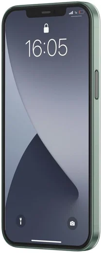 Baseus Wing Apple iPhone 12 Mini Hoesje Dun TPU Groen afbeelding 3