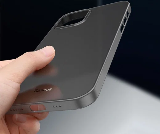 Baseus Wing Apple iPhone 12 Mini Hoesje Dun TPU Groen afbeelding 6