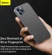 Baseus Wing Apple iPhone 12 Hoesje Dun TPU Zwart afbeelding 11