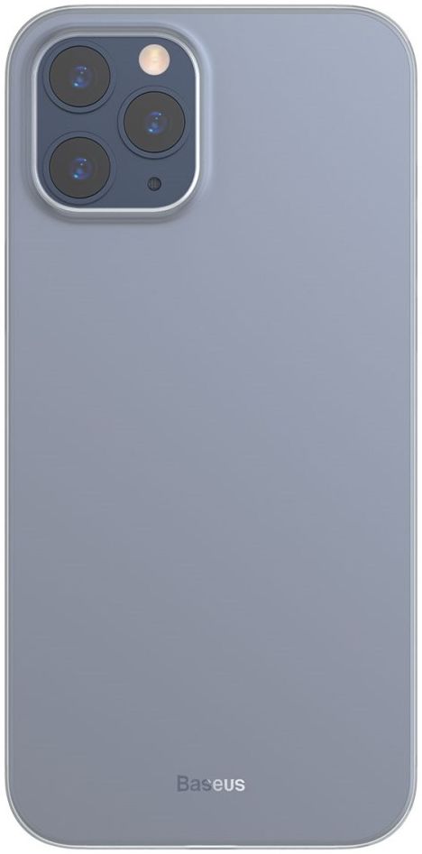 Baseus Wing Apple iPhone 12 Pro Hoesje Dun TPU Wit afbeelding 1