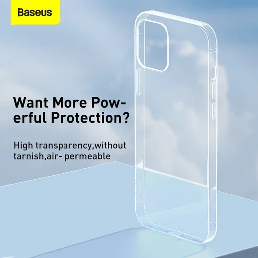Baseus Simple Apple iPhone 12 Pro TPU Hoesje Transparant afbeelding 12