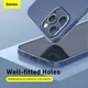 Baseus Simple Apple iPhone 12 Pro TPU Hoesje Transparant afbeelding 5