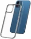 Baseus Shining Apple iPhone 12 Mini Hoesje TPU Transparant Zilver afbeelding 1