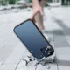 Baseus Shining Apple iPhone 12 Hoesje TPU Transparant Zwart afbeelding 11