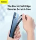 Baseus Shining Apple iPhone 12 Hoesje TPU Transparant Zwart afbeelding 6