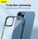 Baseus Shining Apple iPhone 12 Pro Hoesje TPU Transparant Groen afbeelding 14