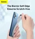 Baseus Shining Apple iPhone 12 Pro Hoesje TPU Transparant Grijs afbeelding 3