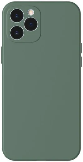 Baseus Liquid Apple iPhone 12 Pro Max Hoesje Siliconen Groen afbeelding 1