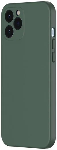 Baseus Liquid Apple iPhone 12 Pro Max Hoesje Siliconen Groen afbeelding 2