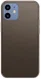 Baseus Frosted Glass Apple iPhone 12 Mini Hoesje TPU Matte Zwart afbeelding 1