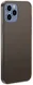 Baseus Frosted Glass Apple iPhone 12 Pro Max Hoesje TPU Matte Zwart afbeelding 2