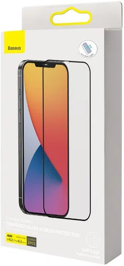 Baseus Curved Volledig Dekkende Tempered Glass iPhone 12 / 12 Pro afbeelding 8
