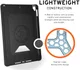 UAG Metropolis iPad 10.2 (2019 / 2020 / 2021) Hoes met Handstrap Zwart afbeelding 15