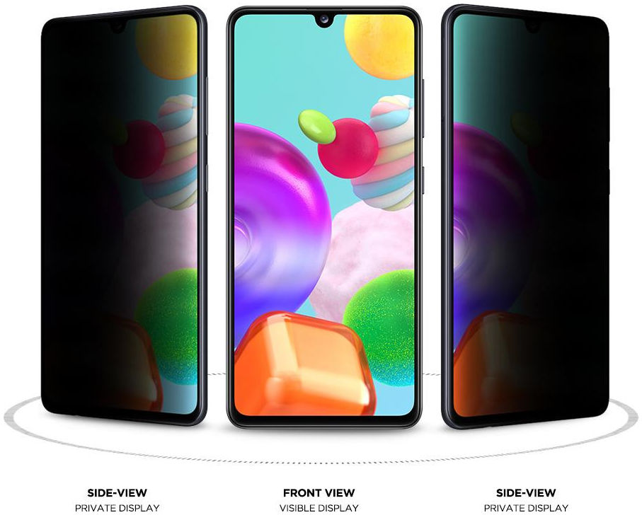Eiger Samsung Galaxy A41 Privacy Glass Screen Protector Plat afbeelding 3