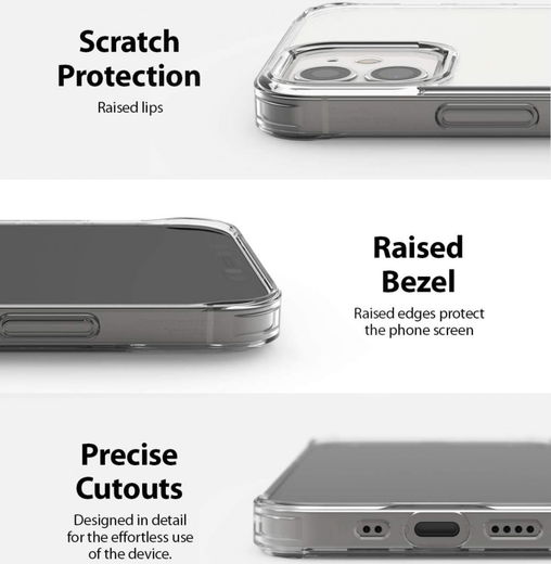 Ringke Fusion Apple iPhone 12 Mini Hoesje Transparant afbeelding 7