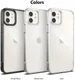 Ringke Fusion Apple iPhone 12 Mini Hoesje Transparant/Zwart afbeelding 13