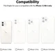 Ringke Air Apple iPhone 12 Mini Hoesje Flexibel TPU Glitter Clear afbeelding 13
