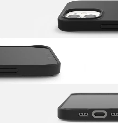 Ringke Air S Apple iPhone 12 Mini Hoesje Flexibel TPU Zwart afbeelding 2