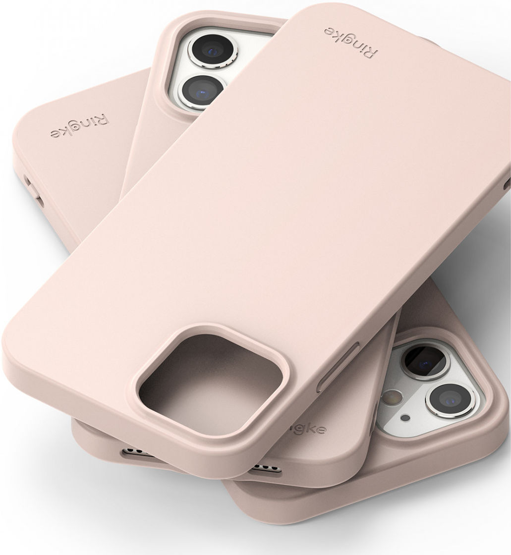 Ringke Air S Apple iPhone 12 Mini Hoesje Flexibel TPU Roze afbeelding 2