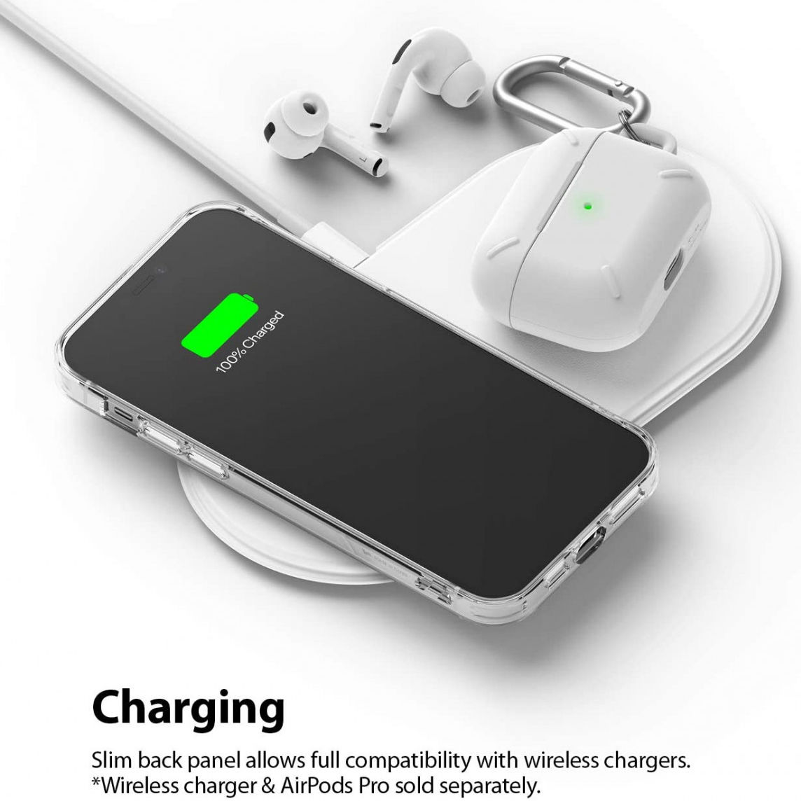 Ringke Fusion Apple iPhone 12 / 12 Pro Hoesje Transparant afbeelding 5