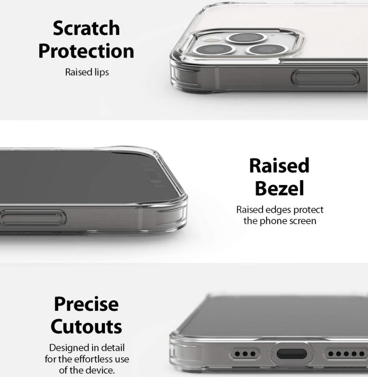 Ringke Fusion Apple iPhone 12 / 12 Pro Hoesje Transparant afbeelding 6