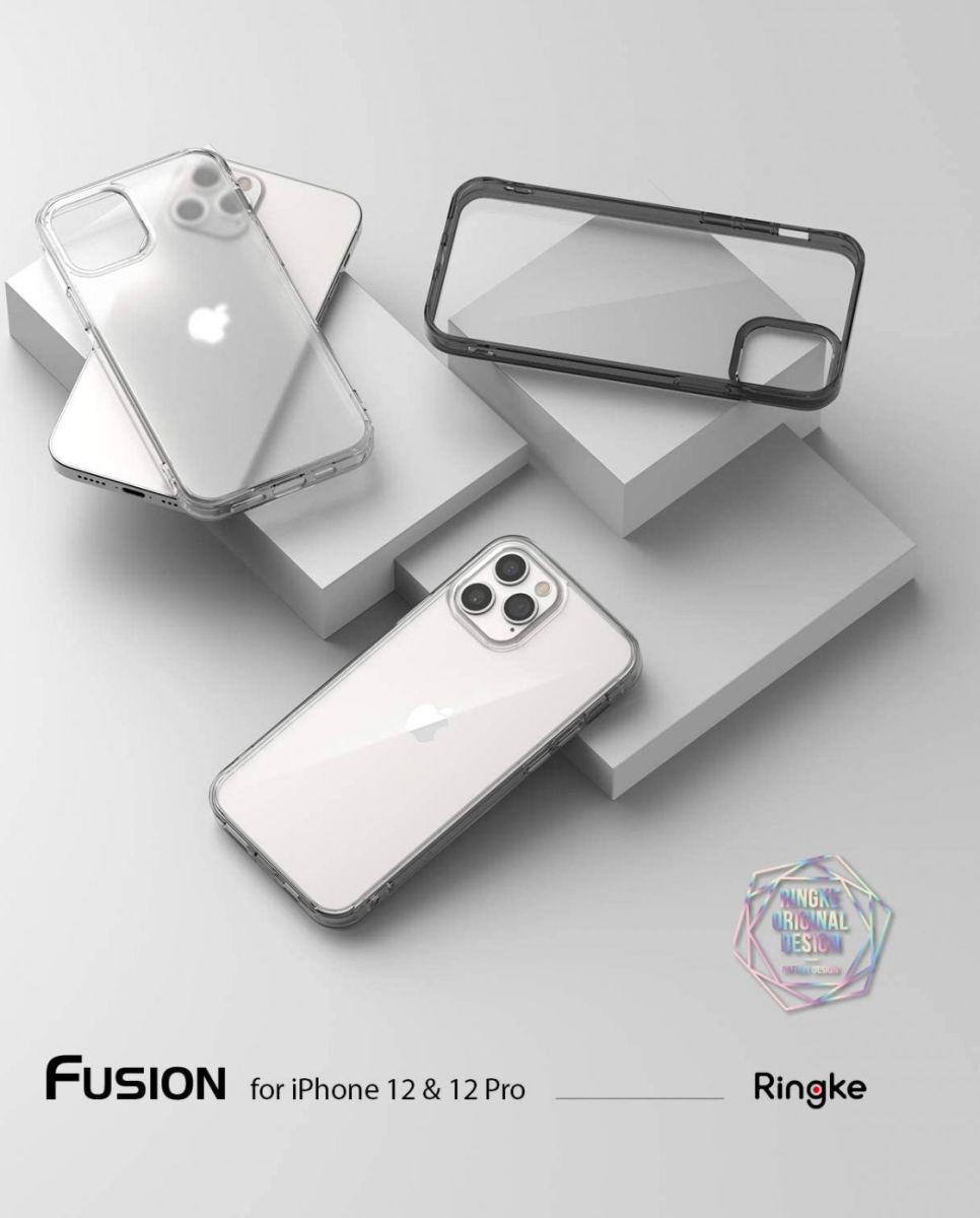 Ringke Fusion Apple iPhone 12 / 12 Pro Hoesje Transparant afbeelding 7