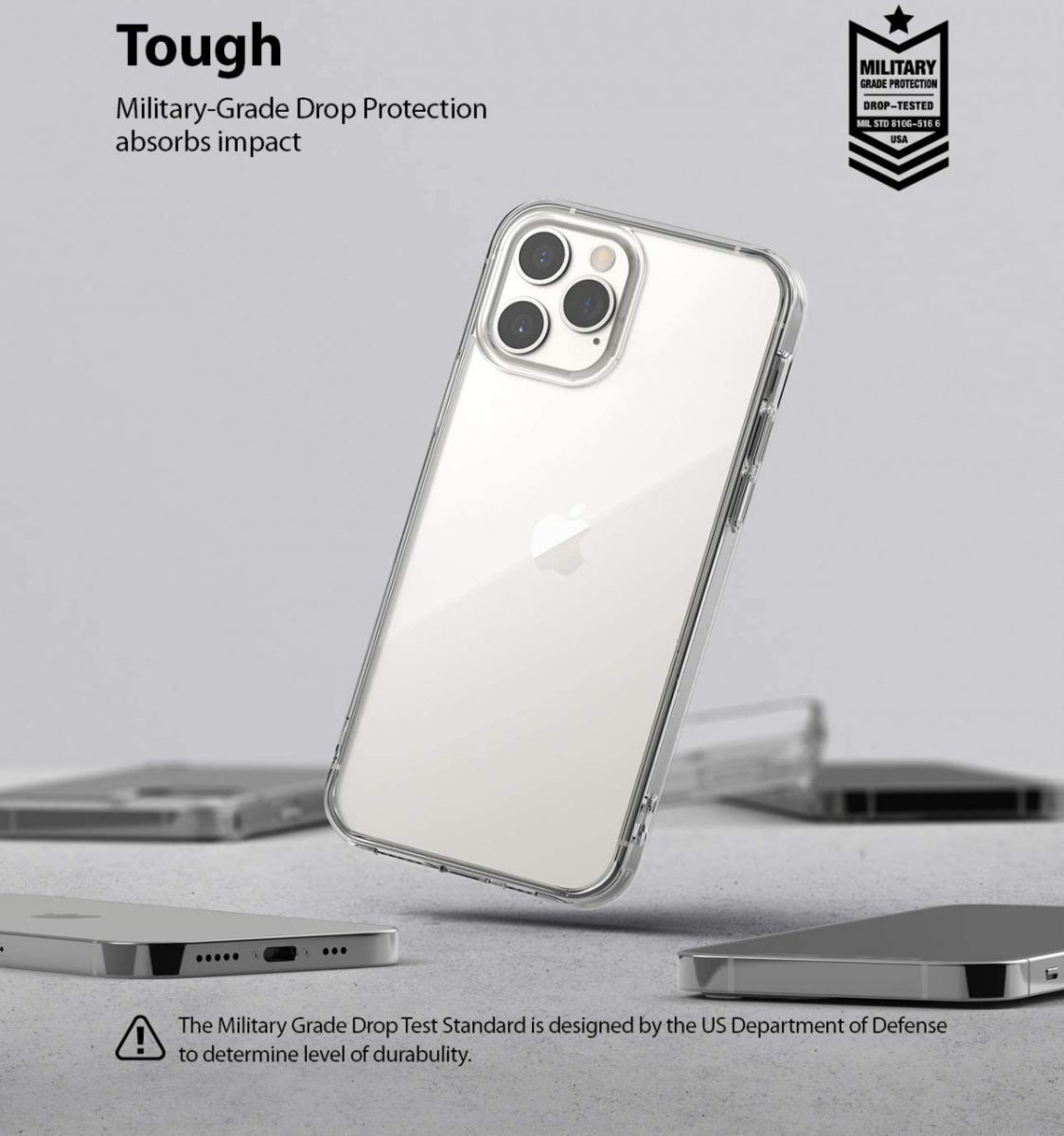 Ringke Fusion Apple iPhone 12 / 12 Pro Hoesje Transparant afbeelding 9