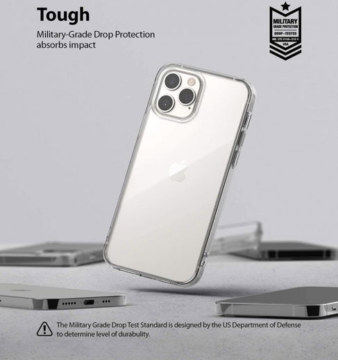 Ringke Fusion Apple iPhone 12 / 12 Pro Hoesje Transparant afbeelding 9