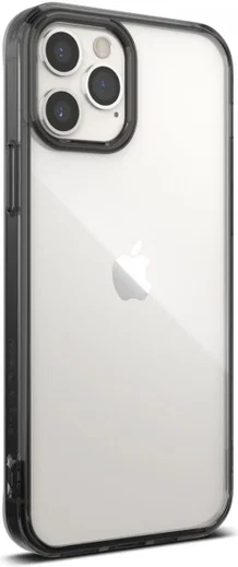 Ringke Fusion Apple iPhone 12 / 12 Pro Hoesje Transparant Zwart afbeelding 2
